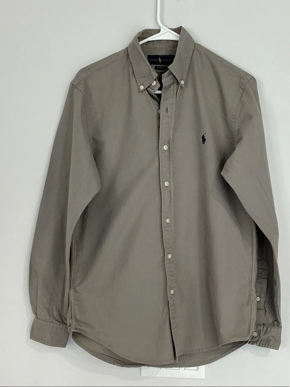 Polo by Ralph Lauren Olive Button-Down Oxford Shirt